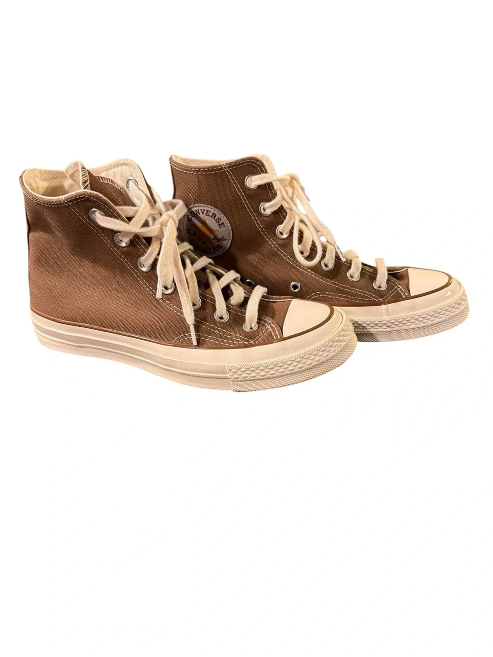 Carhartt High-Top Canvas Sneakers in Brown